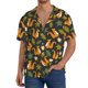 thumbnail image 1 of Fotbe Forest Squirrel Camisa Estampada de Manga Corta para Hombre, Casual de Verano, Estilo Playero, Sin Arrugas-Medium, 1 of 5