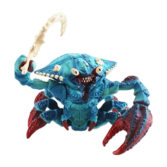 Monsters Figurine Various Water Crab Octopus Ice Demon Cattle Black Panther Monsters Model Ornament PVC Mythical Animal Statue Model Decoration Kids Educational Toy