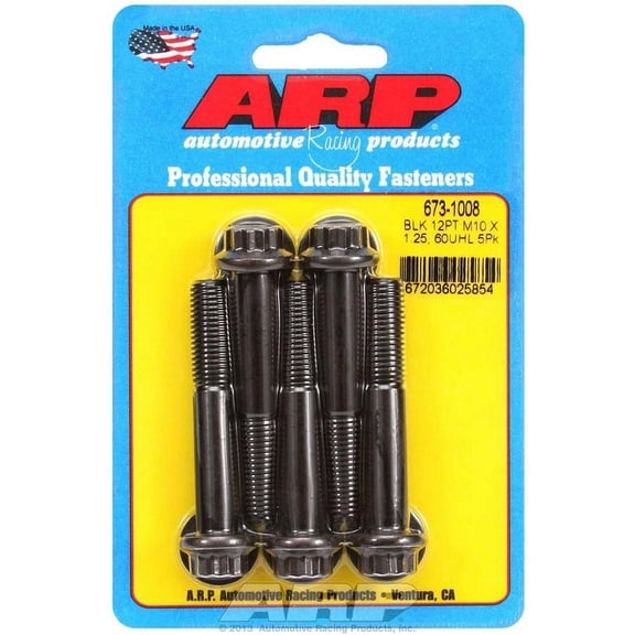 Arp Bolt Kit - 12pt. (5) 10mm x 1.25 x 60mm