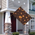 thumbnail image 2 of Glowing Halloween Icons Pattern Fall Garden Flags 28"x40" Double Side,Small Yard Flags for Outside,Outdoor Fall Decor,Autumn Funny Garden Flag Yard Decoration, 2 of 5