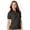 Black, variant on BlueGeneration Ladies Wicking Solid Snag Resist Polo - Light Blue Medium Solid