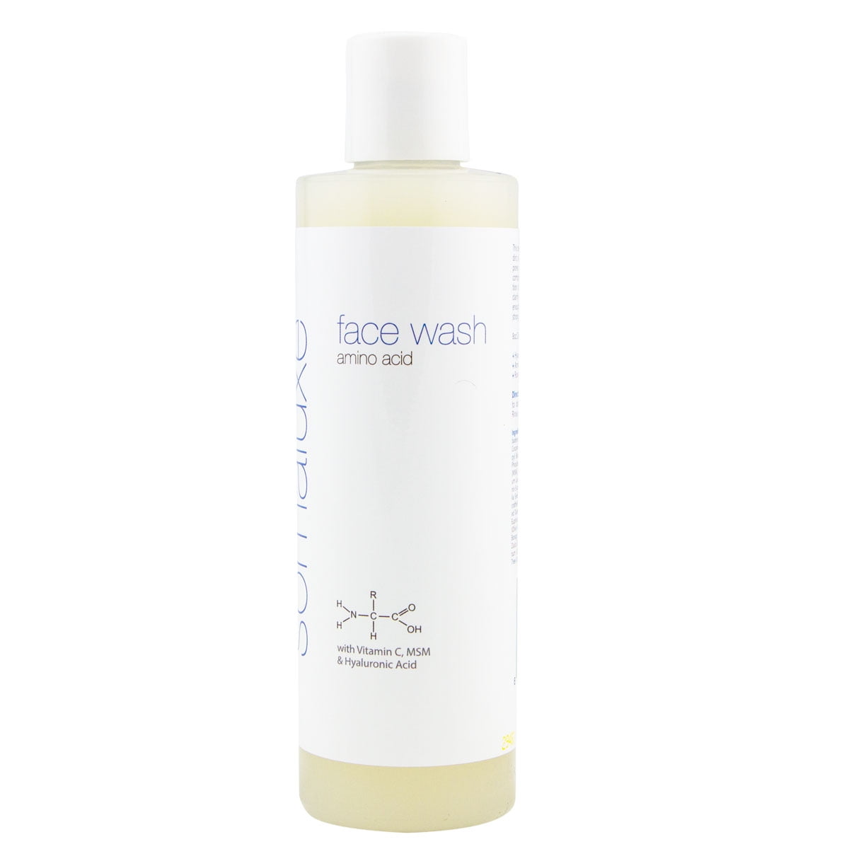 Amino Acid Face Wash - Vitamin C, MSM & Botanical Hyaluronic Acid
