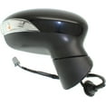 thumbnail image 5 of Mirror Compatible With 2011 Ford Fiesta Right Passenger Side Heated w/ Blind Spot Corner Glass In-housing Signal Light Paintable Kool-Vue, 5 of 6
