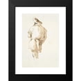 thumbnail image 2 of Giovanni Battista Tiepolo 13x18 Black Modern Framed Museum Art Print Titled - Standing Male Figure Seen From&nbsp;Behind (ca.&nbsp;1740-50), 2 of 5
