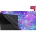 thumbnail image 3 of Coolnut Mailbox Cover Mermaid Fantasy Galaxy Design Post Mail Box Cover Magnetic Mail Wraps Cover Oversize 25.4" L x 20.78" W, 3 of 5