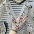thumbnail image 6 of V Neck Rhinestones Appliques for Enhancing Formal and Casual Dress Accessory, 6 of 15