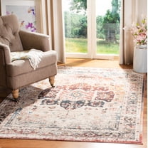 Safavieh Carlyle Anne Medallion Area Rug, Ivory/Blue, 2'7" x 5'