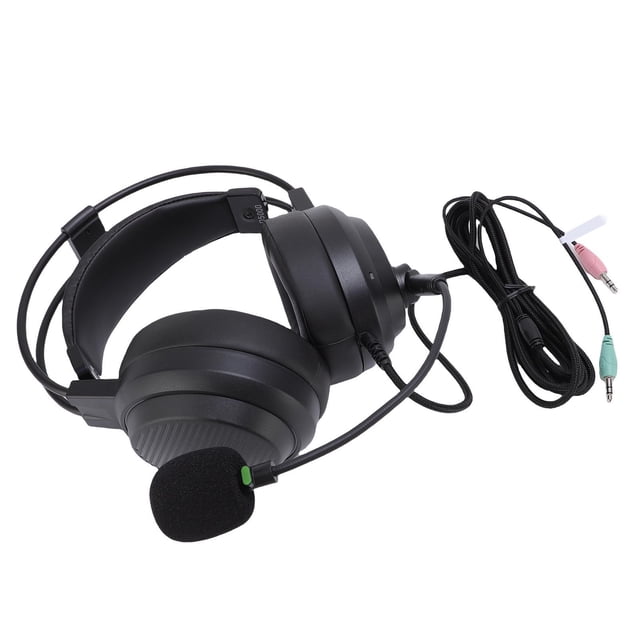 Casque Filaire avec Microphone pour PC, Casque de Classe avec Micro à Réduction de Bruit, pour Réunion de Travail à Domicile Ou au Bureau