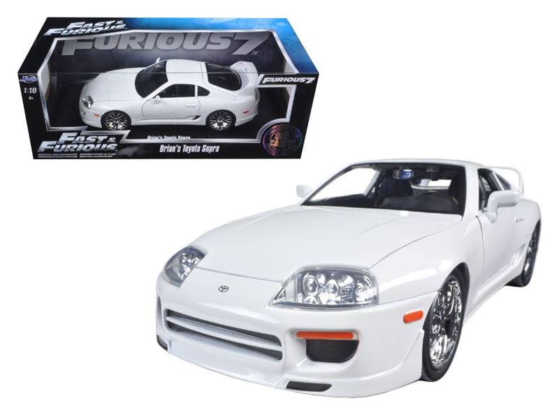 brian's toyota supra white