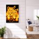 thumbnail image 4 of Diamante pintura 5D taladro redondo completo mosaico DIY fuego lobo Kit dormitorio decoración FLhrweasw Nuevo, 4 of 9