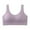 Purple, variant on Bras for Women Low Back Women's Wireless Underwear Full Cover Pullover Bra Built in Pads - Everyday Bralette for Teen Girls Purple One Size