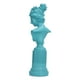 thumbnail image 3 of Estatuilla de personaje, adorno de escritorio, estatua de resina para sala de estar, oficina, cafetería, azul, 3 of 10