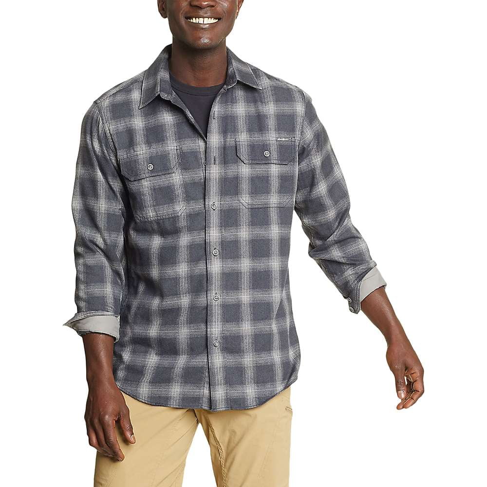 eddie bauer men's flannel shirts & tops