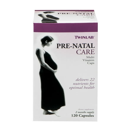 Twinlab Pre-Natal Care Multi Vitamin Capsules - 120 CT