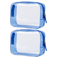 thumbnail image 1 of Clear Toiletry Bag Transparent Makeup Bags Set Waterproof Wash Bag, 1 of 5