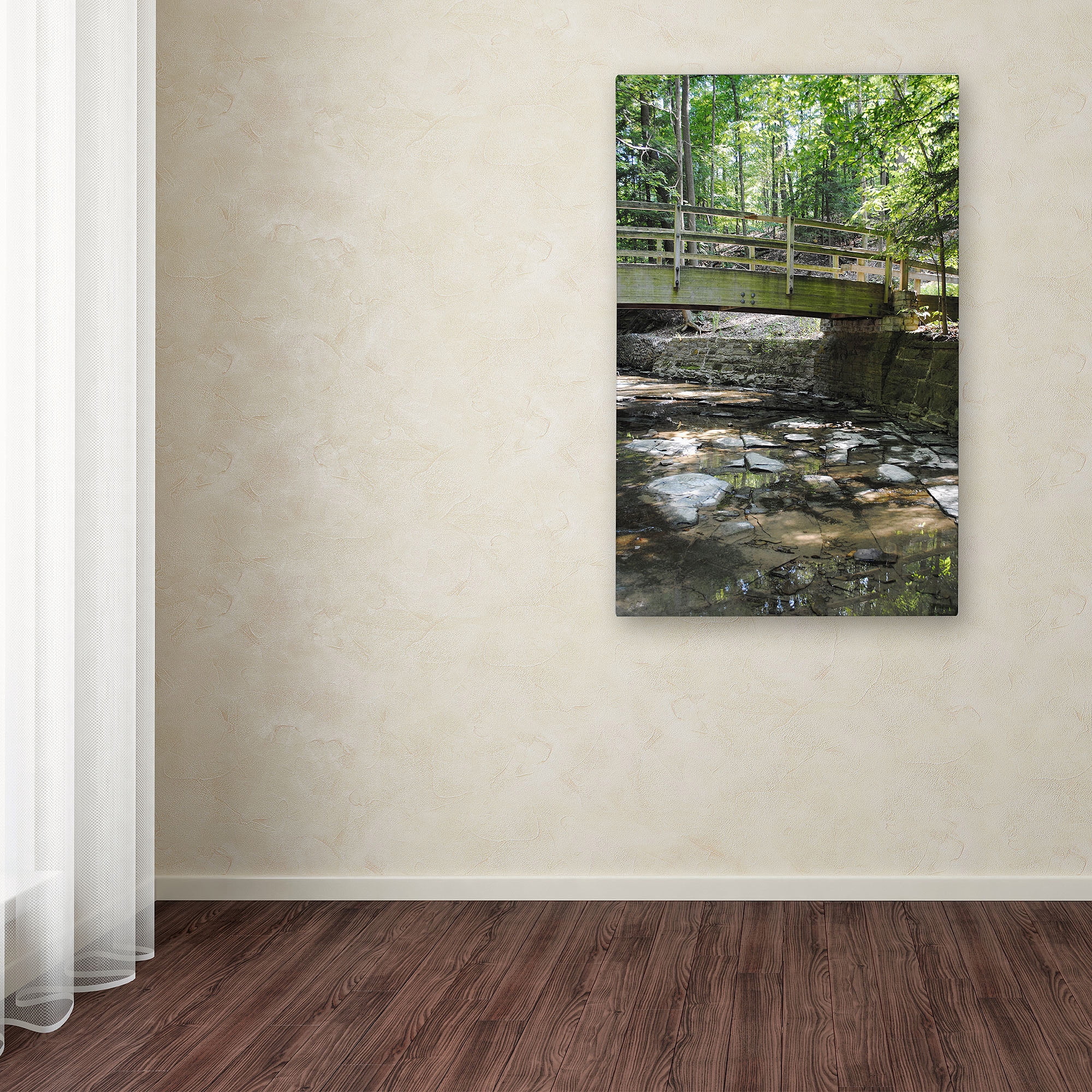 Trademark Fine Art "Amicable Escape" Canvas Art by Monica Fleet