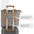 thumbnail image 4 of Joyway - Ensembles de Bagages 5 Pcs ABS Rigide à Roulettes Pivotantes - (Valise Extensible 20 Pouces24 Pouces) Valise Enregistrée 28 Po - Gris, 4 of 7