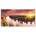 thumbnail image 2 of Sunset over Murray River Panorama - Extra Large Wall Art Landscape, 2 of 3