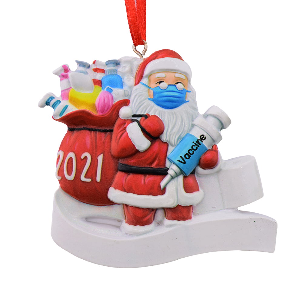 Hanging Ornament,Santa Claus with Tradition Home Decor for Family Indoor Home Decor Gifts. Christmas Tree Decoration Pendant A 2021 Santa Claus Ornaments
