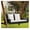 White, variant on Wicker Porch Swing 2-Person, Outdoor Hanging Swing Chair with Cushions, Adjustable Reclining Chairs with Ottoman, Foldable Patio Sling Chairs