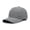 Gray, variant on Unisex Performance Baseball Cap Moisture Wicking Quick Dry Breathable Lightweight Structured Adjustable Curved Brim Polyester Hat - Army Green,Size M