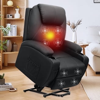 Free Shipping! Bestier Power Lift Recliner Chair with Massage, Heat and  USB, Overstuffed Wide Recliners, Heavy Duty and Safety Motion Reclining  Mechanism, Gray - Walmart.com - Walmart.com