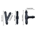 thumbnail image 3 of CENL Premium 18pcs Windshield Washer Hose Connectors - TYI Type Splitter Fittings, 3 of 8