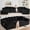 Black, variant on YWEN Oversized Cloud Boneless Couch with Chaise, 146" Modern U Shape Modular Deep Seat Sectional Sofa, Comfy Corduroy Upholstered Couches for Living Room, No Assembly Required