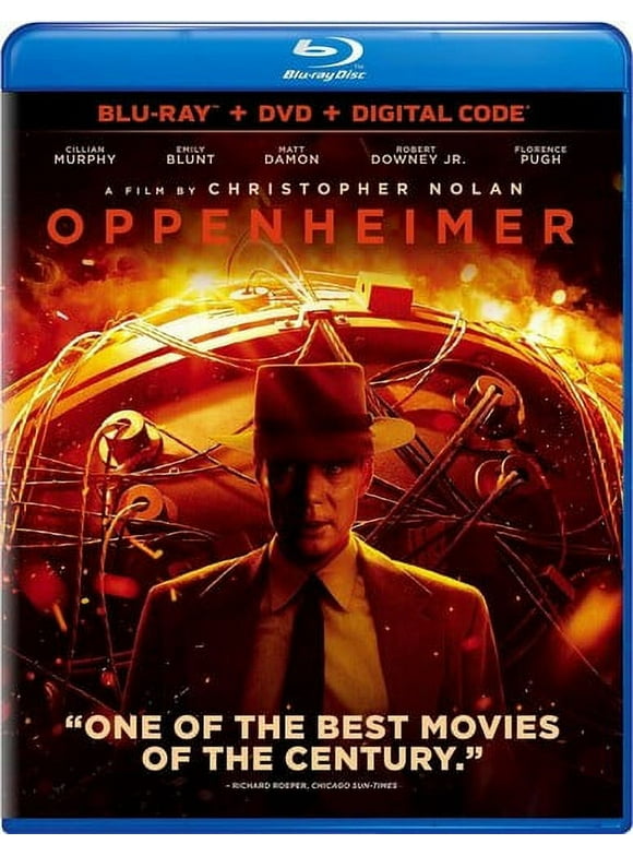 Oppenheimer (Blu-ray + Bonus Blu-ray + DVD + Digital Copy)