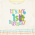 thumbnail image 4 of Inktastic Cute First Birthday Monster 1 Year Old Girls Baby Dress, 4 of 5