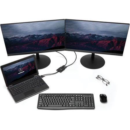 MSTMDP122DP StarTech MST(マルチストリームトランスポート)ハブ Mini DisplayPort - 2ポート DisplayPort 2x DisplayPort/DPハブ