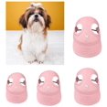 thumbnail image 3 of Dog Cap, Baseball Cap, Canvas Baseball Cap, Hat with Ear Holes for Dogs （Pink,XL）, 3 of 6