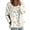 Beige, variant on QASIEATN Women's Cardigan Sweaters Cute Print Button Down Knit Casual Long Sleeve Outerwear Tops for Fall Spring