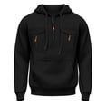 thumbnail image 3 of Kureaily Zippered Hooded Sweatshirt For Casual Outdoor Sports And Comfortable Design For Everyday Wear Perfect For Hoodie Pullover Sweatshirts, 3 of 3