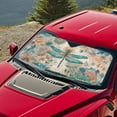 thumbnail image 5 of Xixirimido Boho Mandala Dragonfly Print Car Windshield Sun Shade Foldable Sunshade Front Window Cover Sun Visor for Trucks SUVs Sedan Universal Car Interior Accessories, 5 of 8