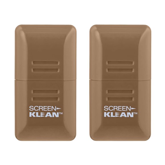 ScreenKlean, Caoutchouc Noir & Or Électroplaqué - Lot de 2