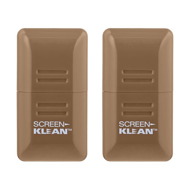 ScreenKlean, Black Rubber & Gold Electroplated - 2 Pack