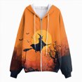 thumbnail image 5 of Towmus Oversize Hoodies for Women Y2K Halloween Sweatshirt Zip Up Jackets Long Sleeve Cardigan Sweater Shirts, 5 of 5