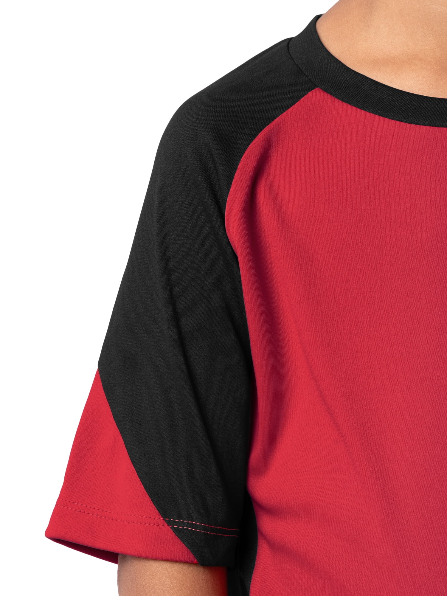 Athletic Works Boy's Active Sport Short Sleeve T-Shirt & Short Set, Sizes 4-18