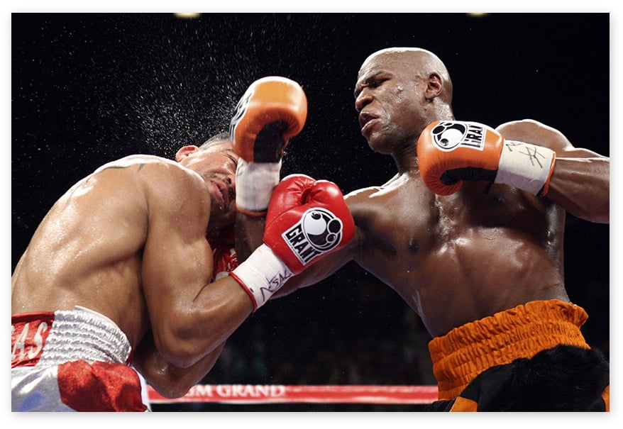 Awkward Styles Floyd Mayweather Canvas Wall Art Boxing on ...