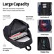 thumbnail image 4 of Disketp Cool Wolf Head Mochila Estampada de Gran Capacidad con Lonchera y Estuche, Set de 3 Piezas para Estudiantes, 4 of 7
