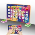 thumbnail image 2 of CHOK Summer Savings Clearance Kids Tablet Boys Learning Pad Teach Alphabet  Numbers  Math  Early Development Interactive Electronic Toy Christmas Gifts Baby Toys For Boys, 2 of 9