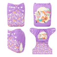 thumbnail image 1 of Pick ALVABABY, pañal de tela para bebé de posición Digital más Popular, pañales reutilizables fáciles de usar, carcasa de pañal para bebé sin inserto Dengxun unisex, 1 of 2
