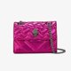thumbnail image 3 of KURT GEIGER LONDON 2024 Bolsos de mujer de moda retro Bolso bandolera de hombro de cadena única de cuero PU suave Bolso de mano rosa Bolso de mano atractivo, 3 of 4