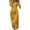 Yellow summer dresses for women, variant on Wycnly Summer Dresses for Women Party Club Sexy off Shoulder Slit Ruched Bodycon Dresses 2025 Short Sleeve One Line Neck Solid Long Formal Dress Yellow XXL