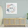 thumbnail image 2 of Stupell Industries Sandy Toes Sunkissed Nose Phrase Graphic Art Gallery Wrapped Canvas Print Wall Art, Design by Janelle Penner, 2 of 7
