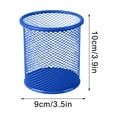 thumbnail image 5 of HBBKVI Pencil Holder, Round Metal Mesh Pen Holder for Home Office, Desk Organizer Makeup Brush Holder, 5 of 5