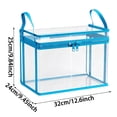 thumbnail image 3 of Extra Large Clear Storage Bags with Zipper Handles, Heavy Duty Thick Clear Bins for Clothes Blankets Toys Moving, Foldable Closet Organizer Storage Containers, 3 of 4