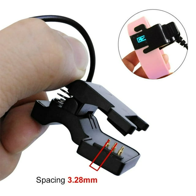 MesaSe 2/3pin 4/5/6mm Portable Smart Bracelet Watch Charging Cable Adapter Charger Clip