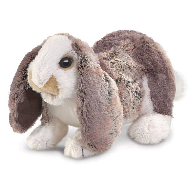 Títere de Mano Conejo Baby Lop de Peluche Folkmanis 33x23x13 cm